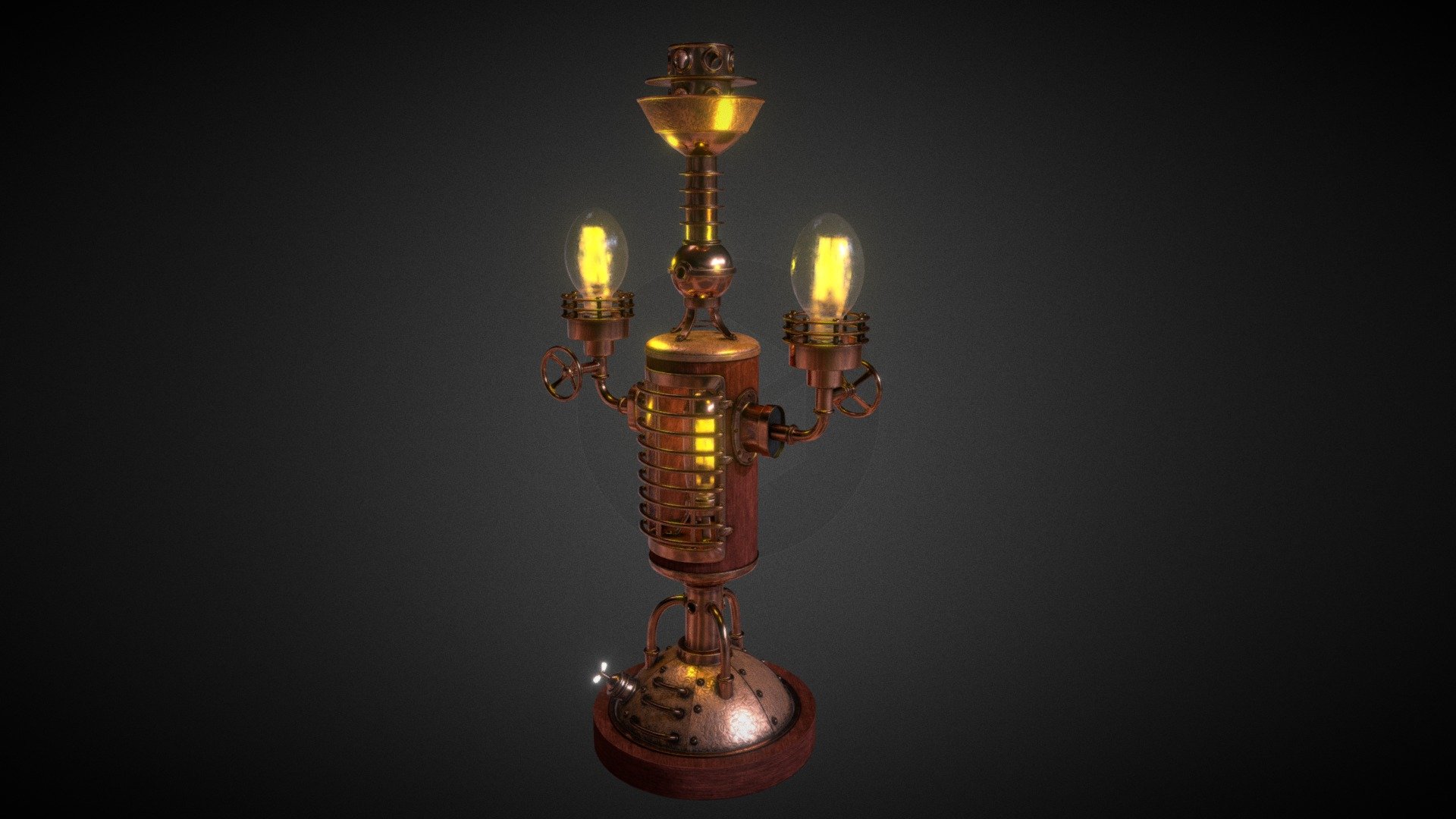 Steampunk Lamp
