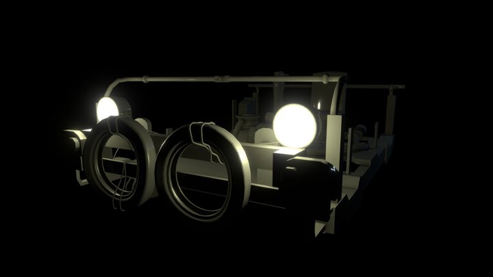 Drezina from Metro 2033 [WIP 2] 3D Model