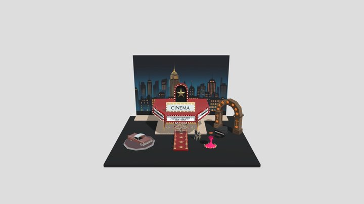 Altar de Muertos - Practica 3D Model