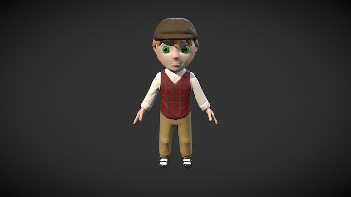 Noah Character 3D Model
