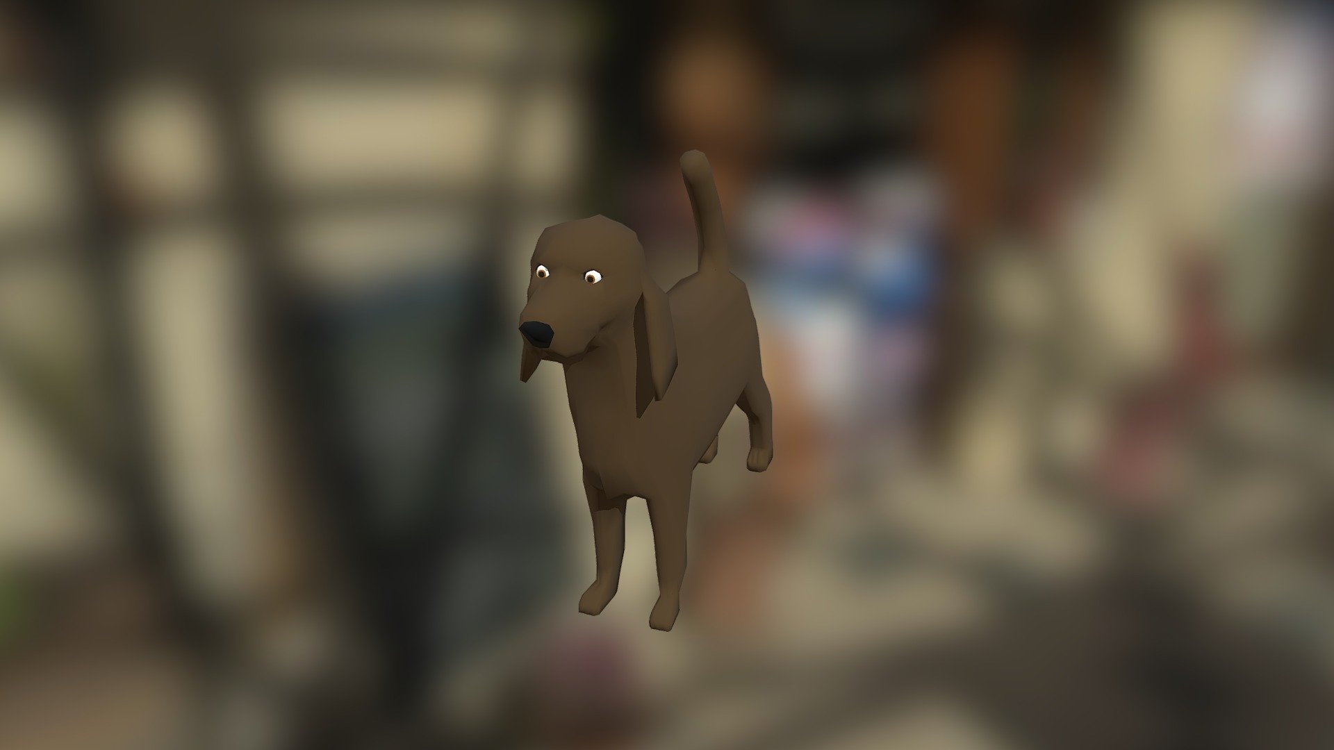 Office Doggo - 3D model by huy-ha [ab9e2cc] - Sketchfab