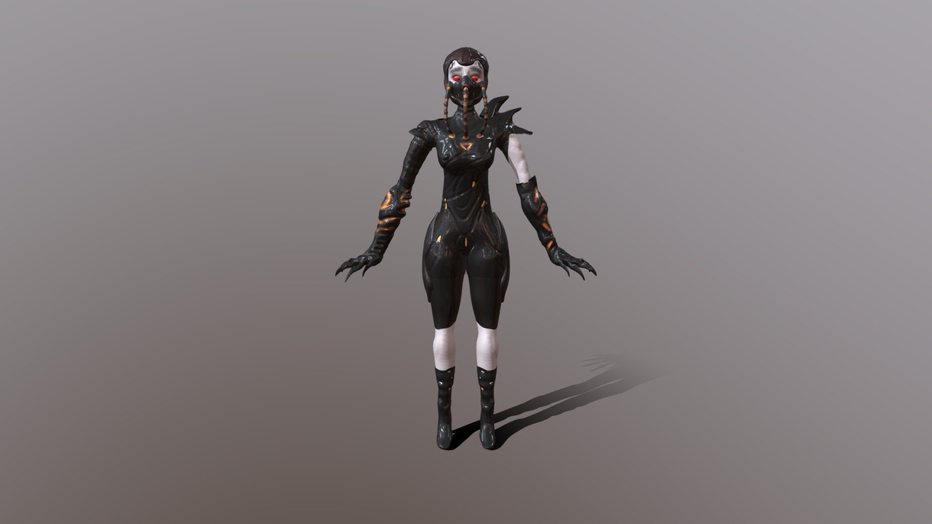 mujer espacial