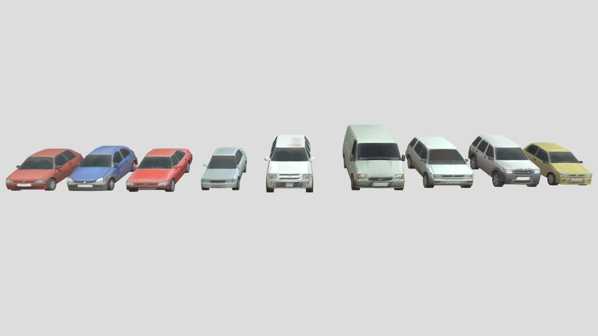 Generic Vechicles - 3D model by Splice Services (@splicex) [ab9e8d9 ...