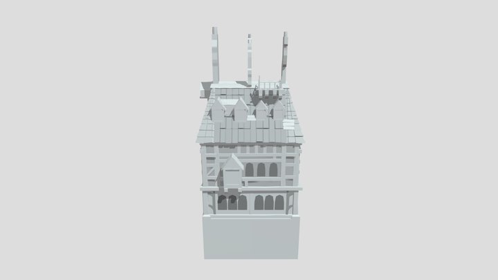 Tudor House HP 3D Model