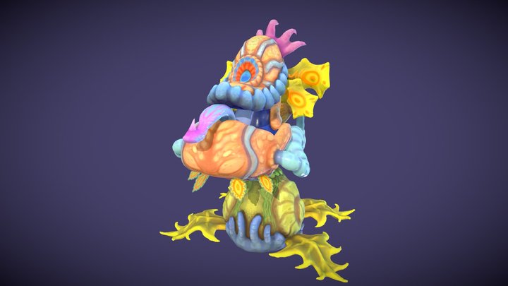Dreamy Baba - Zelda Fan Concept 3D Model