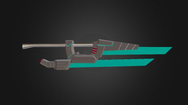 Practice_Gun 3D Model