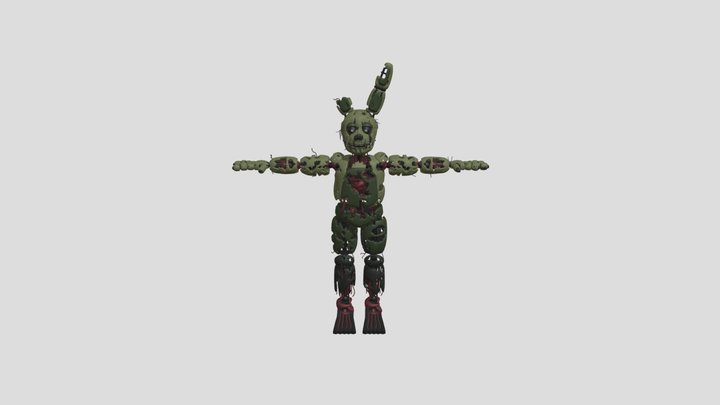SSR Springtrap 3D Model