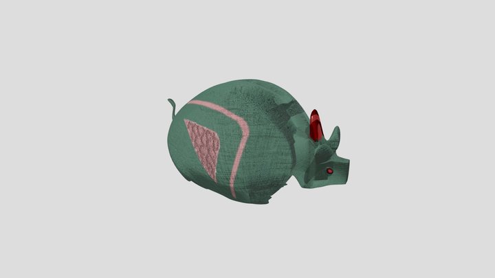 Alien Rat 3D Model
