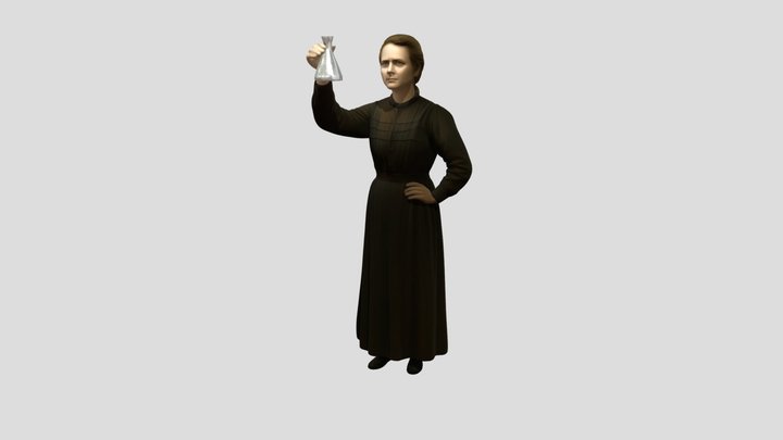 Maria Skłodowska: il Nobel che salva la vita 3D Model