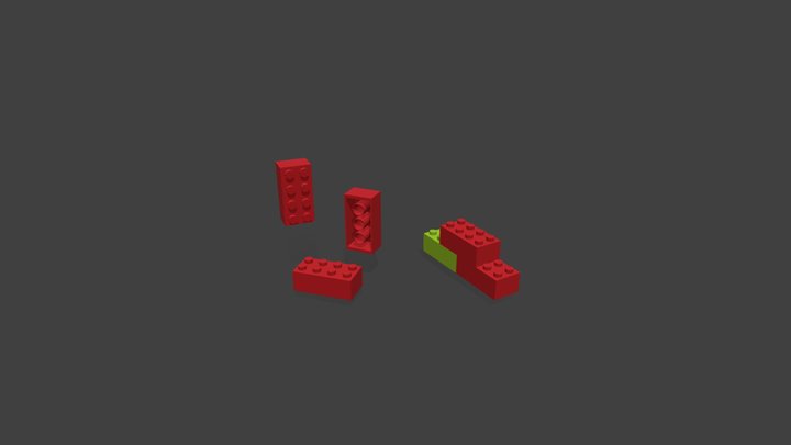 Bricks Toys 3D Model