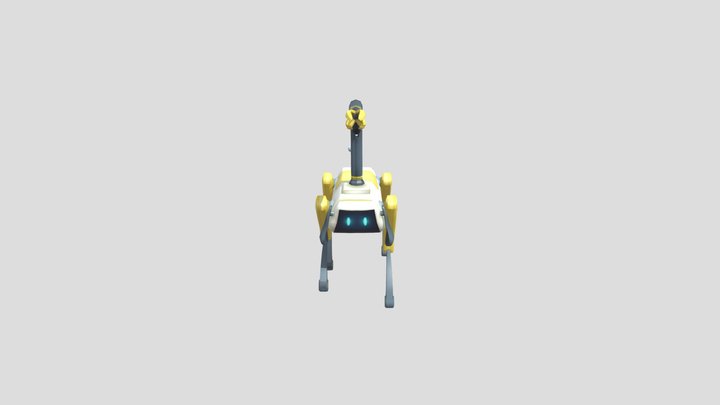 Walking Animation Spot 3D Model