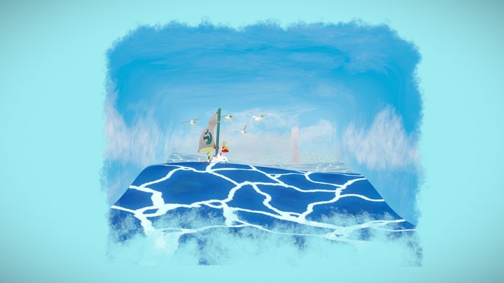 Zelda Wind Waker Tribute 3D Model