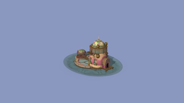 GhibliCasita_Low 3D Model