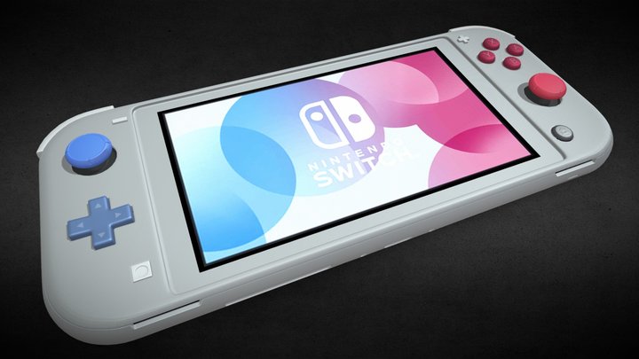 Nintendo switch lite 3D Model