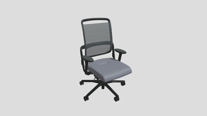 Xenium Mesh Task Chair WRCXB472867 3D Model