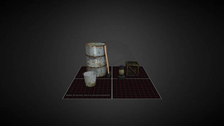 5 Props Assignment 3D Model