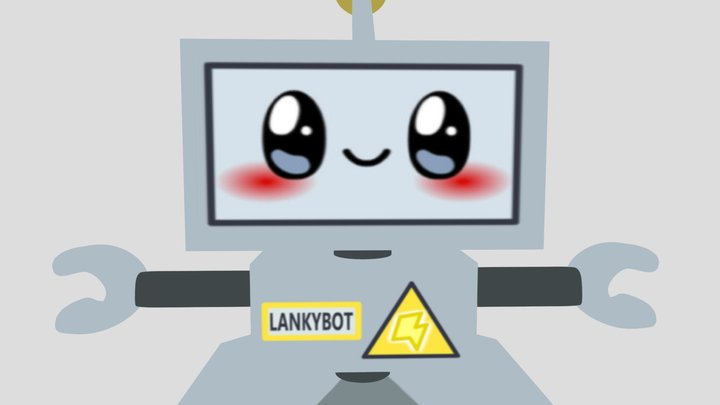 Lankybot Lankybox 3D Model