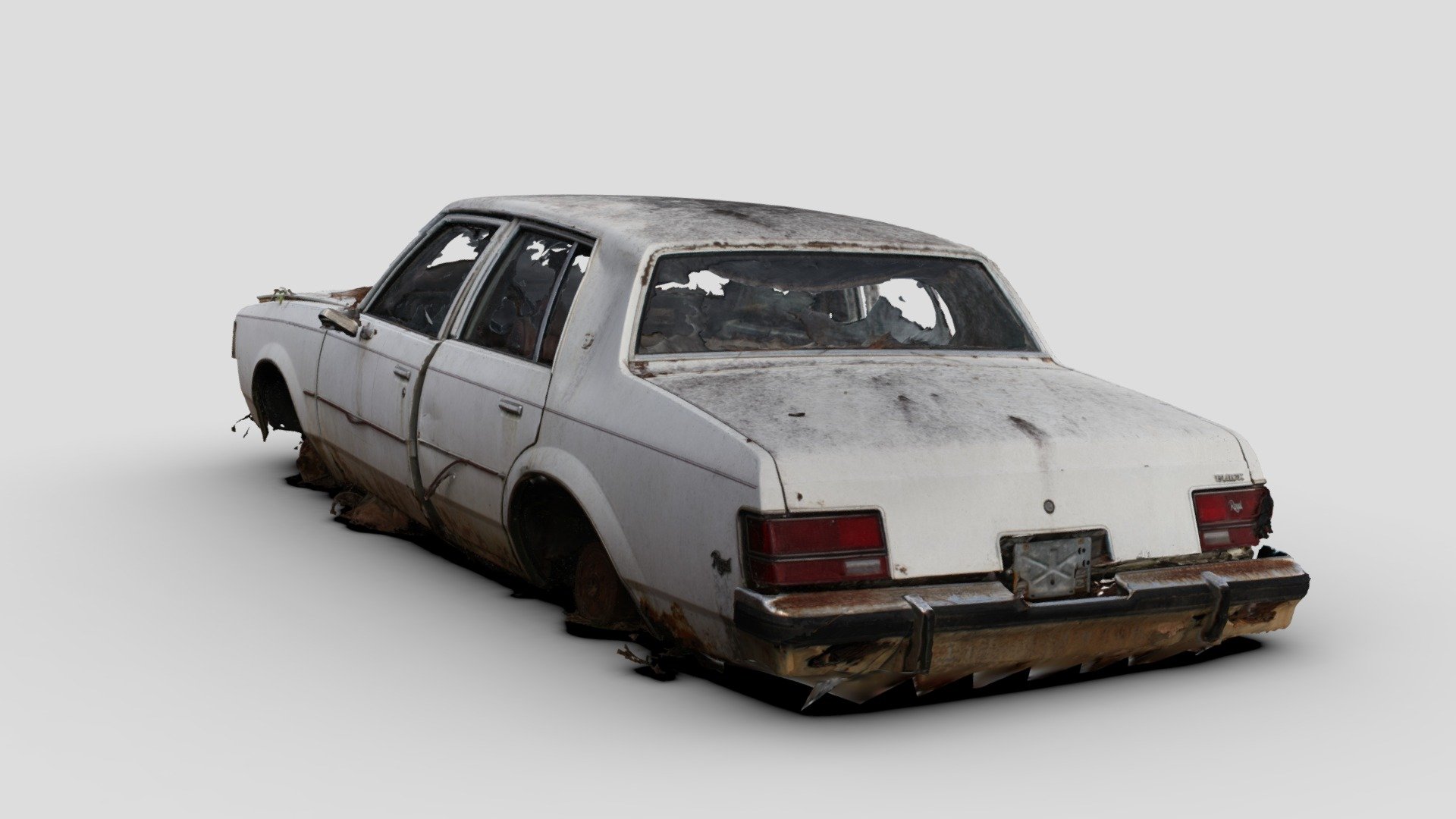 Wrecked Saloon (Raw Scan) - Buy Royalty Free 3D model by Renafox ...