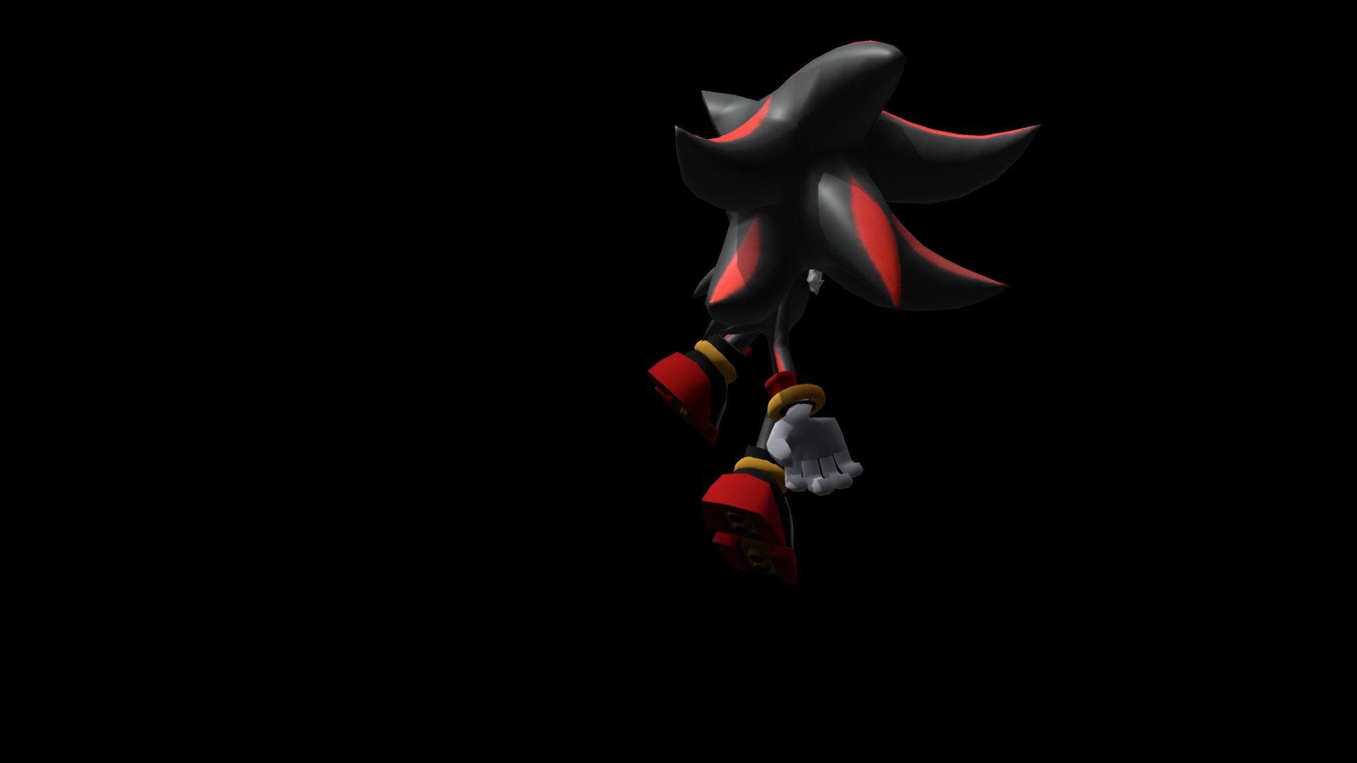 Dark Sonic The Hedgehog <6 - Download Free 3D model by