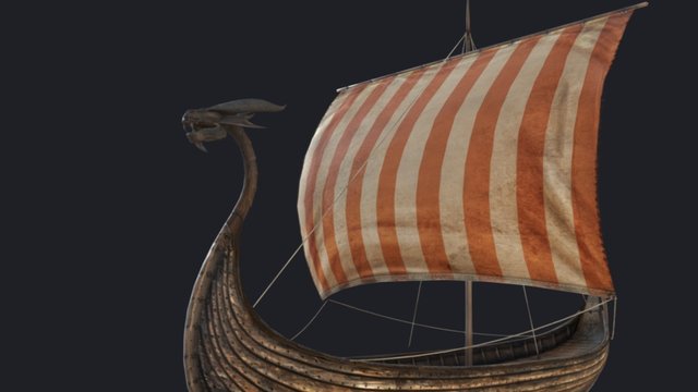 Dakkar Ship 3D Model