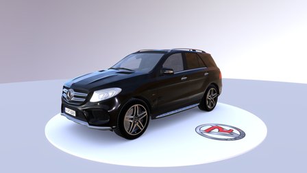 Mercedes-Benz GLE (W166) 2014 3D Model
