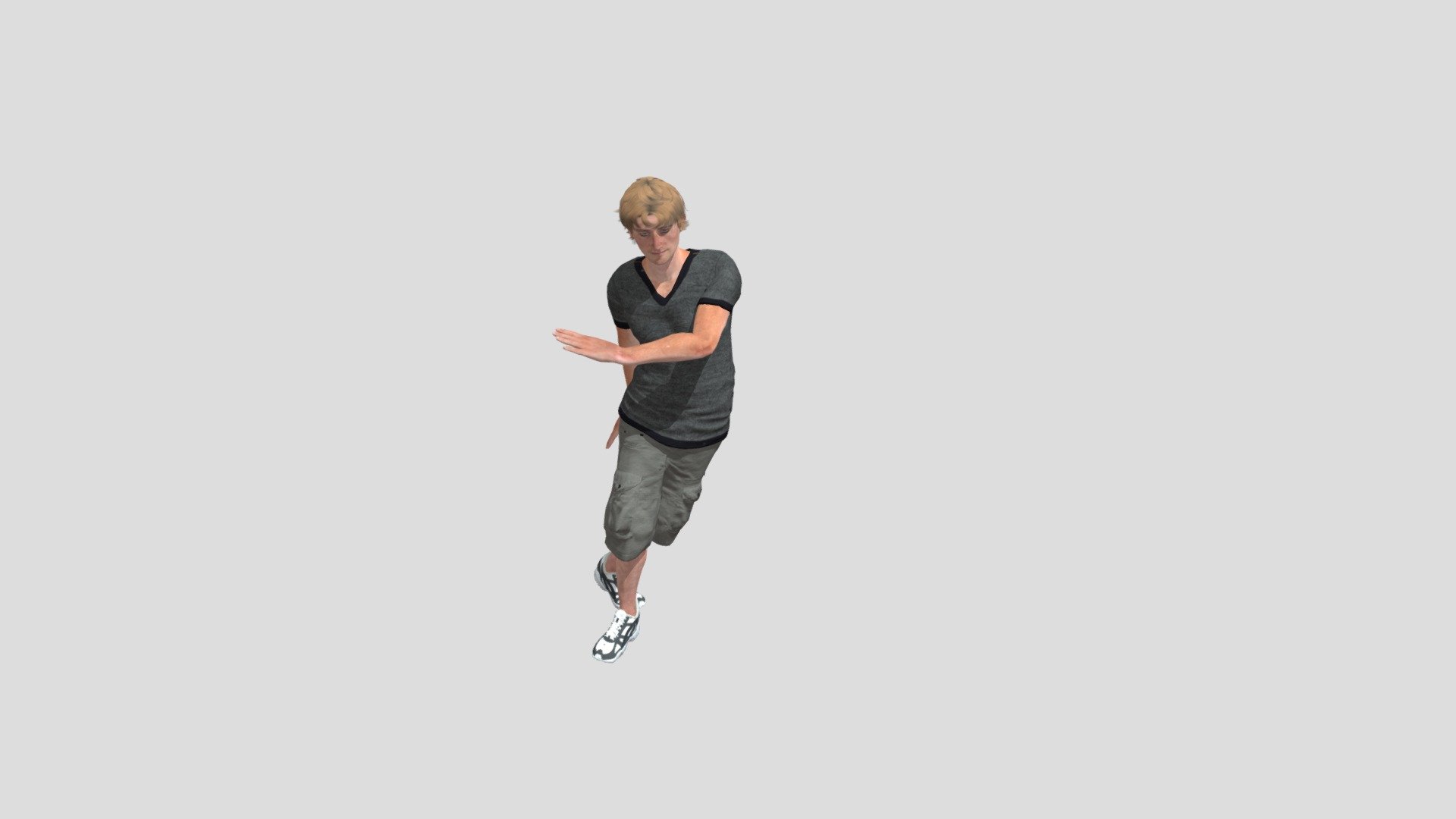 blond dude_male_dancing - 3D model by Orbofi.Society [abad433] - Sketchfab