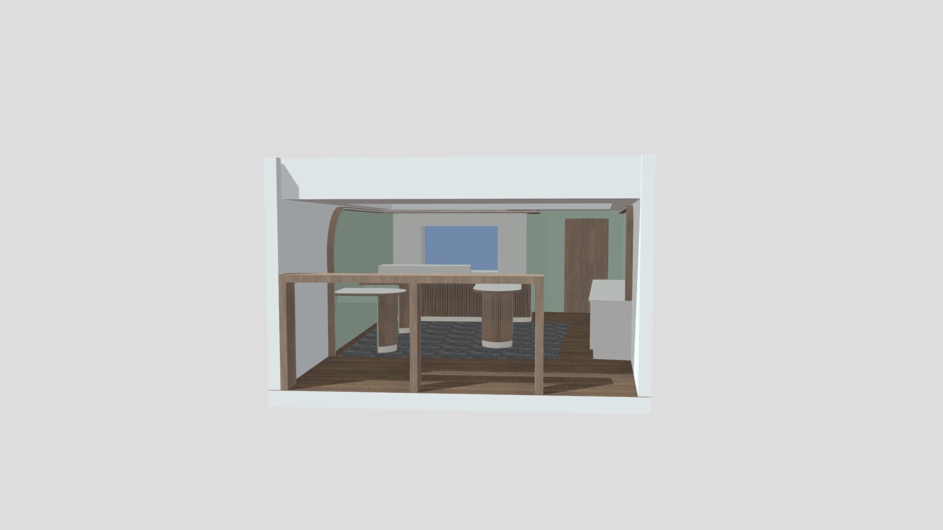 Hospitality Suite - O2 - 3D model by Dean CAD (@deanovw) [abae4fd ...