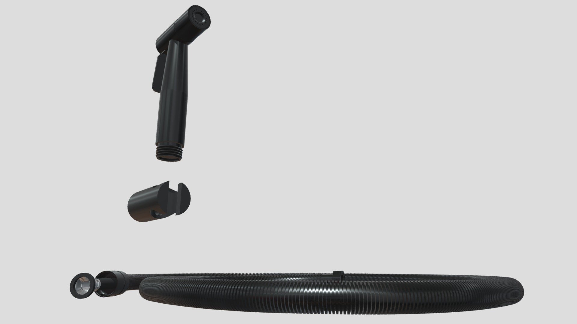 Black Muslim Shower Download Free 3D model by Art ssfk (artssfk