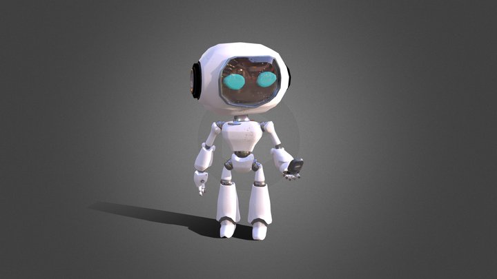 RobotGirl 3D Model
