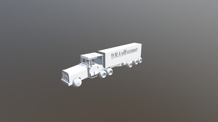 D N A Truck 3D Model