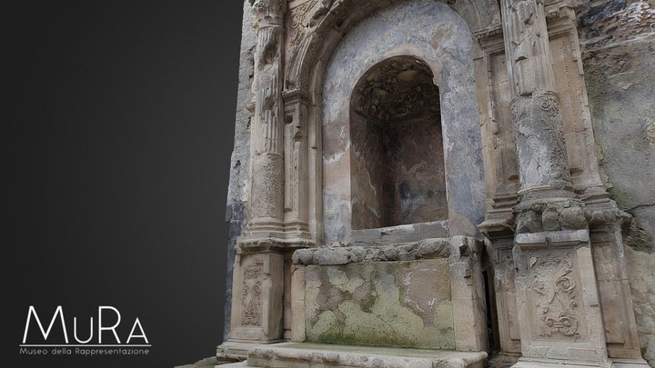 XVII century altar - Misterbianco 3D Model
