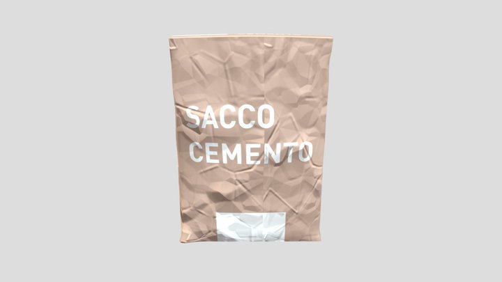 Sacco Cemento 3D Model