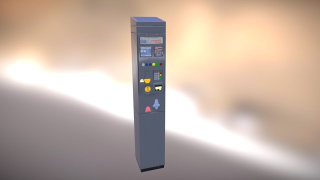Parking Meter 3D Model