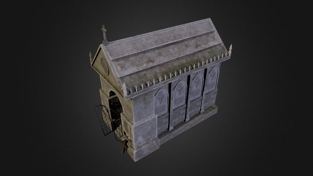 Victorian Mausoleum 3D Model