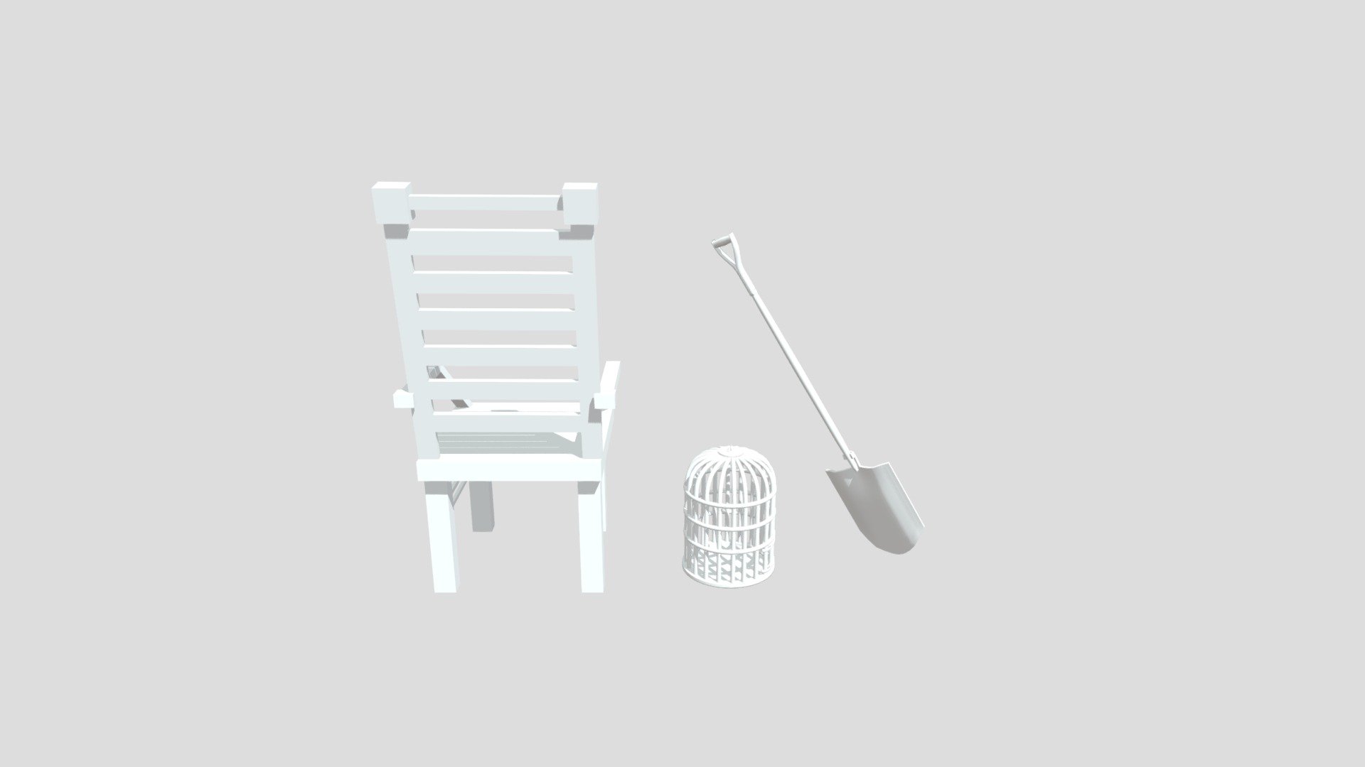 Grandma's House 3 Simple Props 3D model by Ana Tsekovska