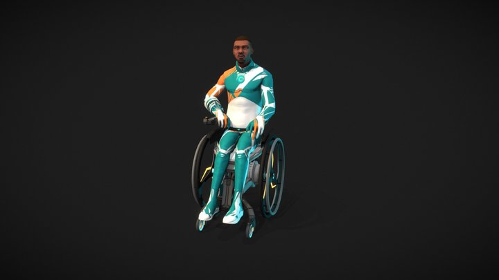 Sebastian - Game Gravitational 3D Model