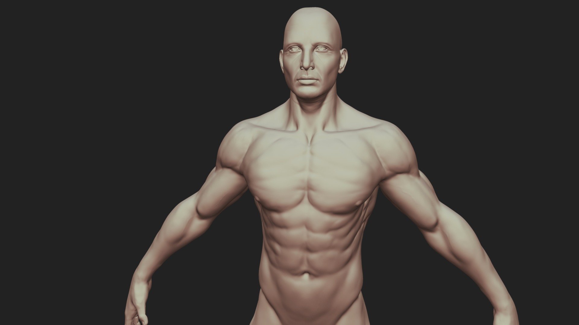 Guy - Free Basemesh (highpoly) - Download Free 3D model by Daniel ...