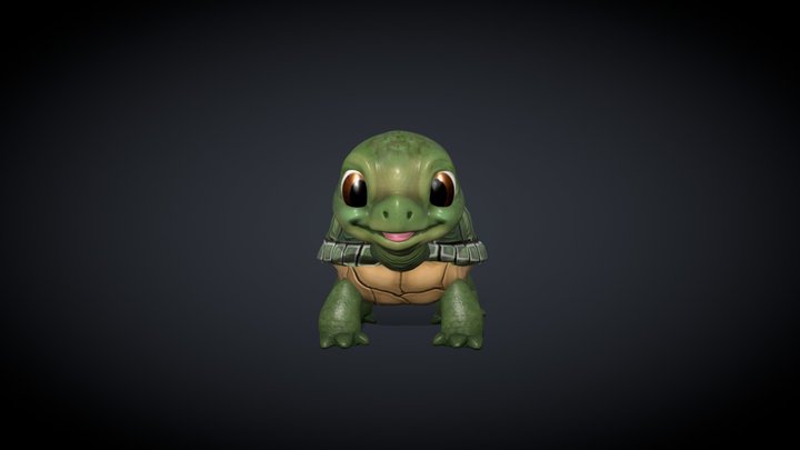 Turtle 3D Model