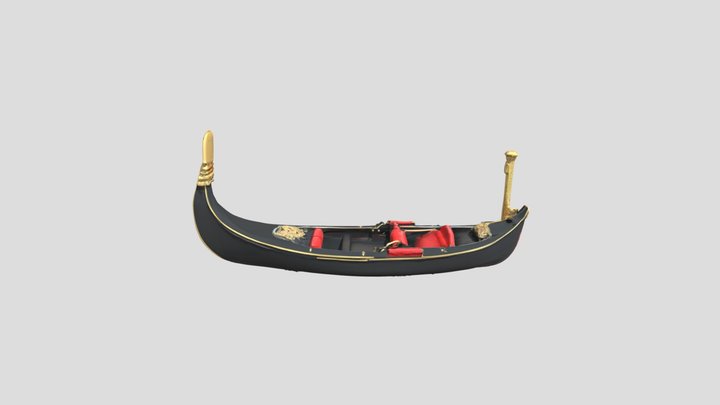 Venetian Gondola, Real Boat