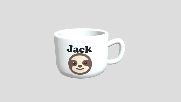 Mug with Logo 3D Model