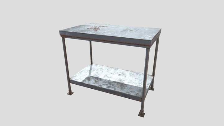 Surgery table 3D Model