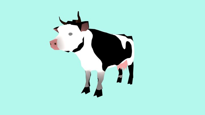 Cow 3D Model