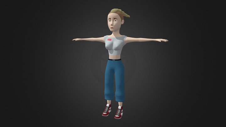 Vikinga moderna 3D Model