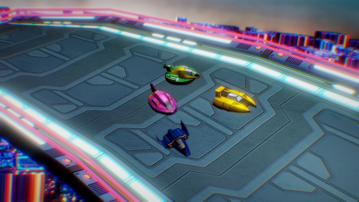 F-Zero | Mute City 3D Model