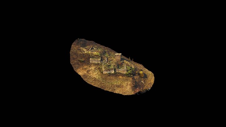 Midelauri Castle, Tower 3D Model