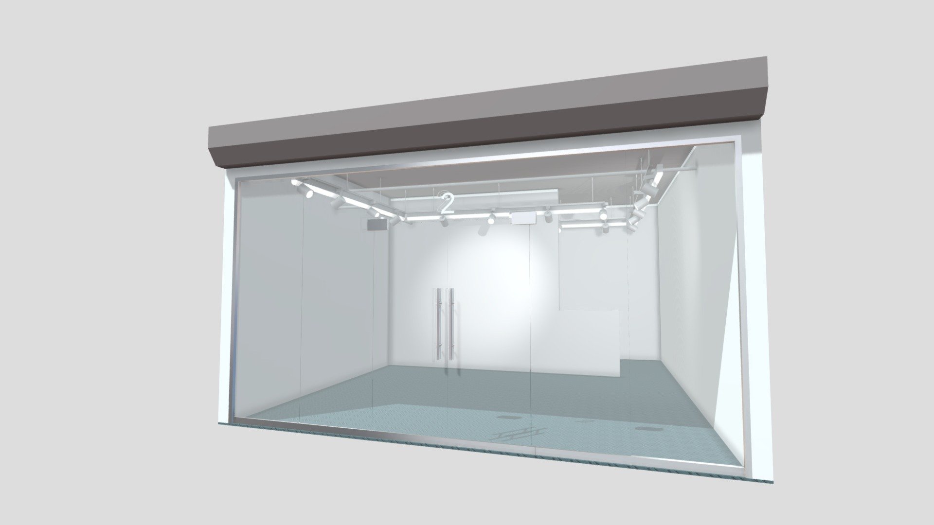 2 Rivington Street New York Pop Up Space — Sketchfab embed 3D viewer