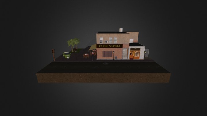 1DAE7_Blondeel_Kevin_CityScene 3D Model