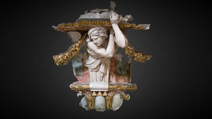 Guerrilla series: Bellinzona-small, test object 3D Model