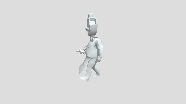 Enemy_EN2_ANM_ Rod 3D Model