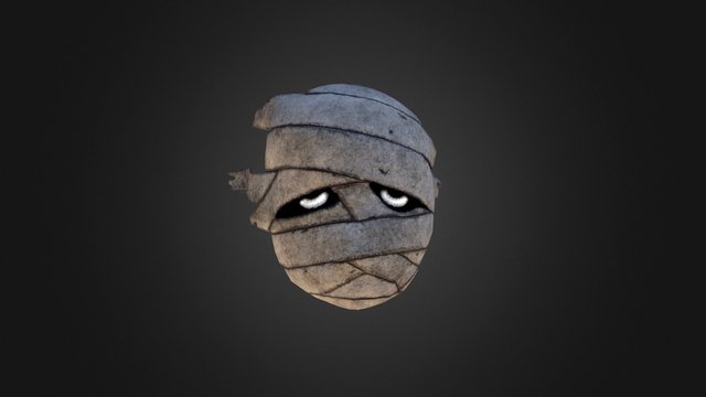 Gibdo Mask 3D Model